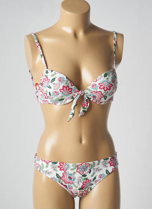 Costum de baie din două piese alb ADMAS femeie