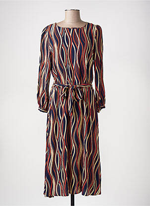 Rochie midi mâneci lungi mâneci lungi albastru KING LOUIE femeie