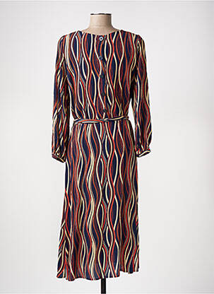Rochie midi mâneci lungi mâneci lungi albastru KING LOUIE femeie