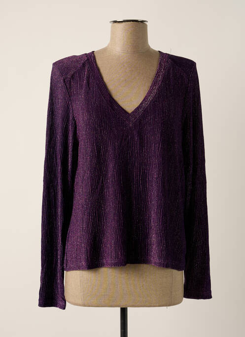 Top violet JUBYLEE femeie