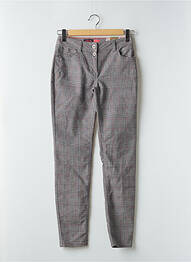 Pantalon 7/8 elasticitate mărime normală gri CECIL femme