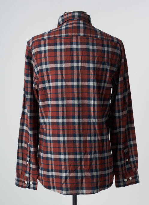 Cămașă cu mâneci lungi maro SELECTED bărbat