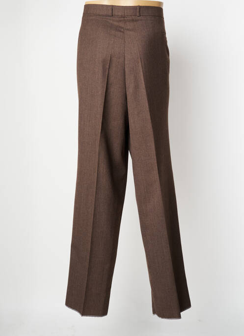 Pantalon drept maro TREVIRA bărbat