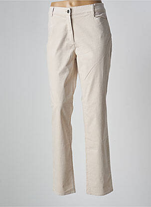 Pantalon slim elasticitate mărime normală bej OLSEN femeie