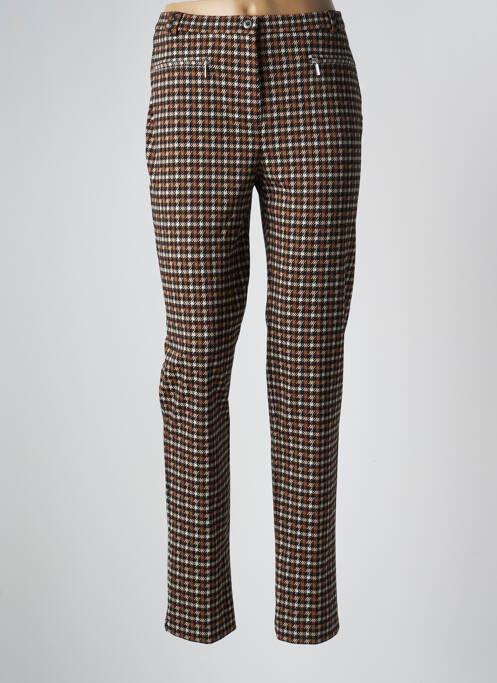 Pantalon slim maro GUY DUBOUIS femeie