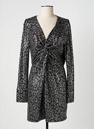 Rochie scurtă mâneci lungi mâneci lungi negru PLEASE femme