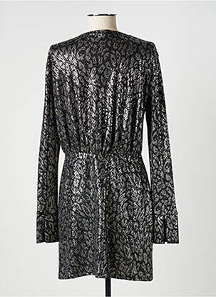 Rochie scurtă mâneci lungi mâneci lungi negru PLEASE femeie