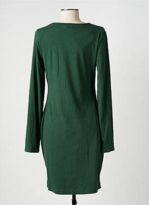 Rochie scurtă mâneci lungi mâneci lungi verde GUESS femeie