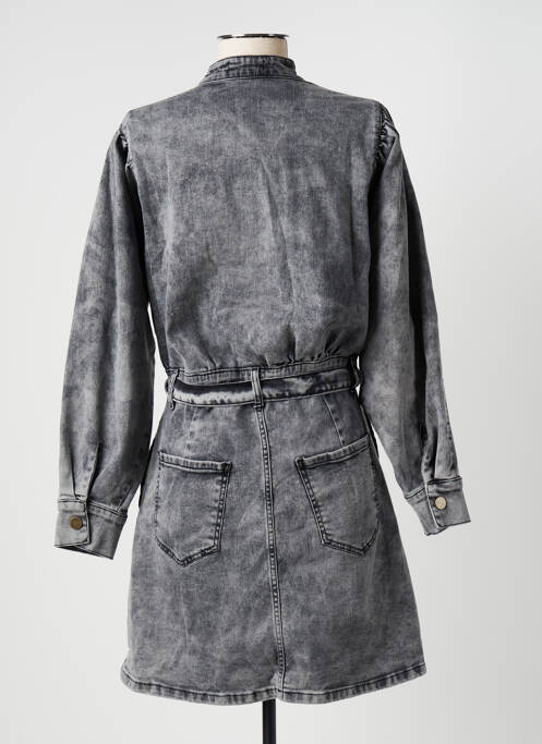 Rochie scurtă mâneci lungi mâneci lungi gri IMPREVU femme