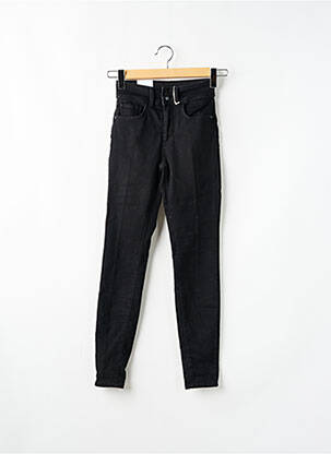 Blugi skinny push-up talie înaltă negru GUESS femeie