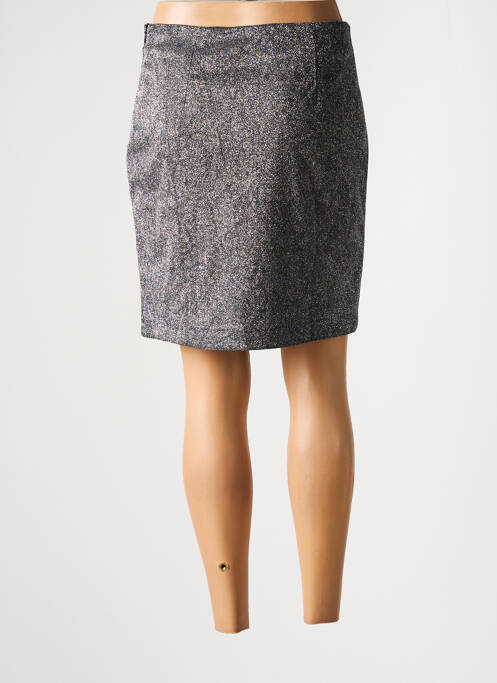 Fustă scurtă gri ICHI femeie