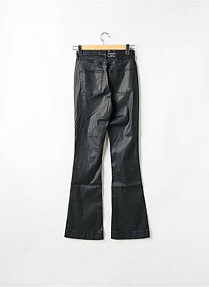 Pantalon evazat elasticitate talie înaltă negru GUESS femeie