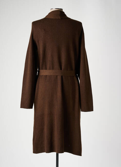 Vestă cu mâneci lungi maro GUESS femeie