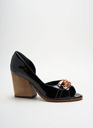 Pantofi cu toc negru ROBERT CLERGERIE femeie