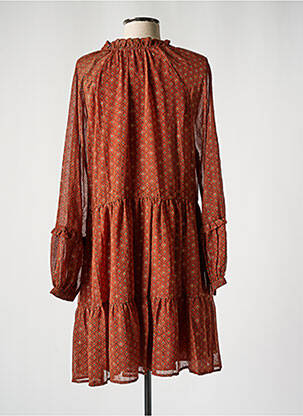 Rochie midi maro MOLLY BRACKEN femeie