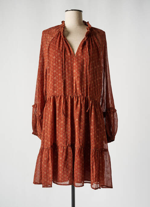 Rochie midi maro MOLLY BRACKEN femeie