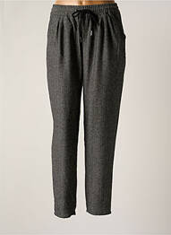 Pantalon drept talie elastică mărime normală gri MOLLY BRACKEN femme