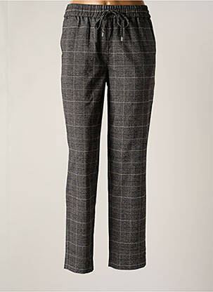 Pantalon drept gri C'EST BEAU LA VIE femeie