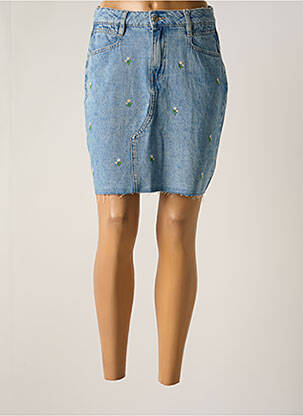 Fustă scurtă albastru C'EST BEAU LA VIE femeie