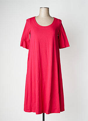Rochie midi mâneci scurte mâneci scurte roz MES SOEURS ET MOI femeie