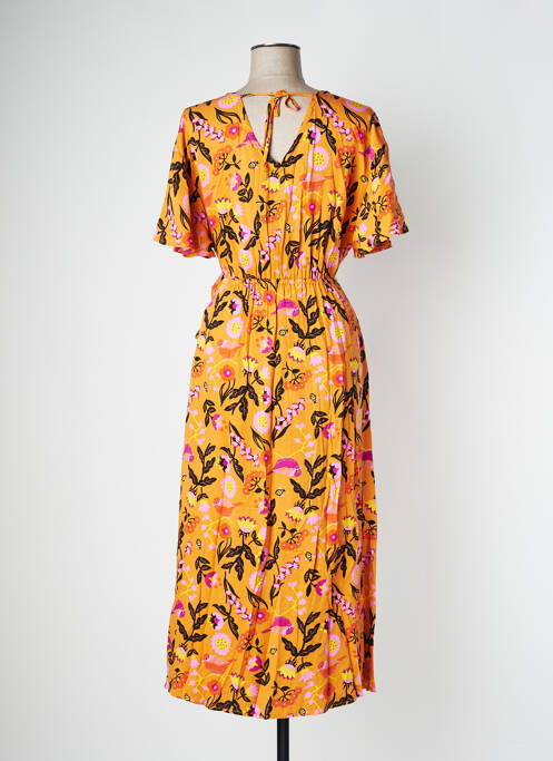 Rochie lungă portocaliu BLUTSGESCHWISTER femeie