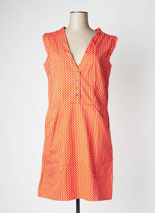 Rochie midi portocaliu PRINCESSE NOMADE femeie