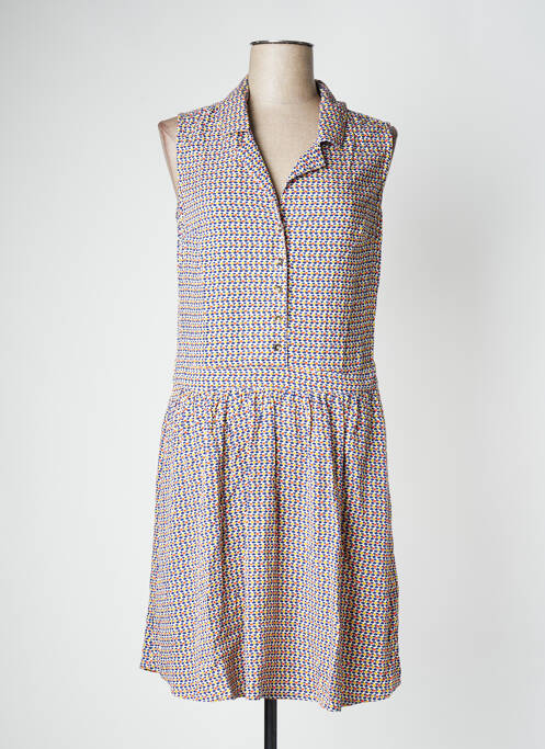 Rochie midi albastru PRINCESSE NOMADE femeie