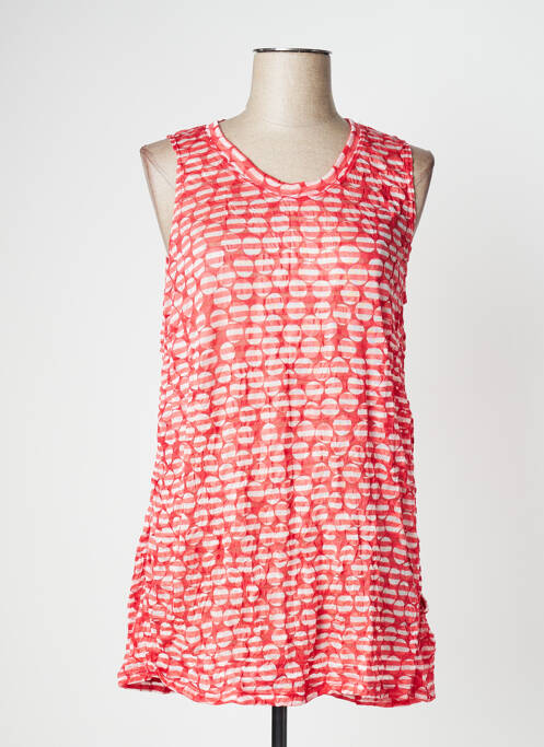 Maiou roșu POISSONS BLANCS femeie