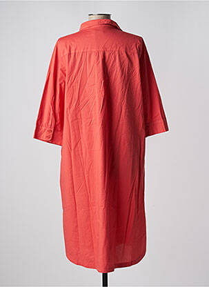 Rochie midi mâneci 3/4 mâneci 3/4 roșu MES SOEURS ET MOI femeie
