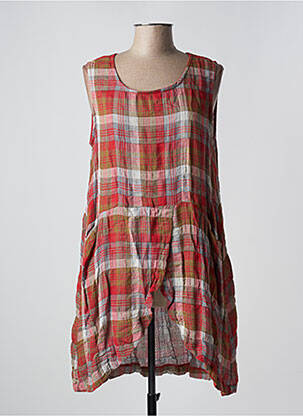 Tunică fără mâneci roșu G!OZE femeie