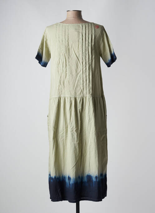 Rochie lungă verde VINTAGE POESY femeie