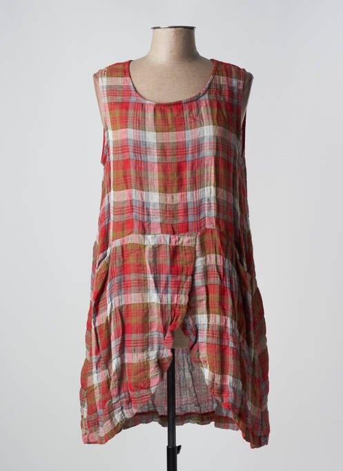 Tunică fără mâneci roșu G!OZE femeie