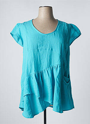 Tunică mâneci scurte albastru OLIVER JUNG femeie