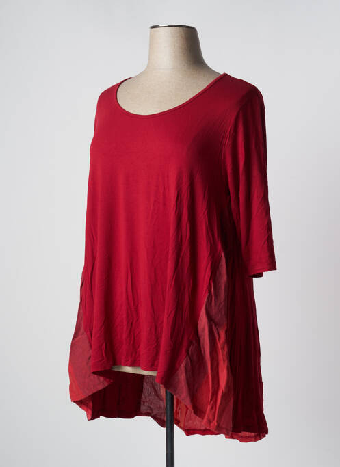 Tunică mâneci lungi roșu G!OZE femeie