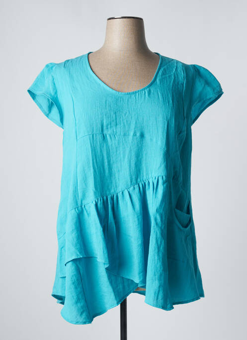 Tunică mâneci scurte albastru OLIVER JUNG femeie