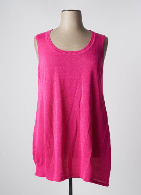 Tunică fără mâneci roz KOKOMARINA femeie