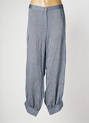 Pantalon larg albastru OLIVER JUNG femeie