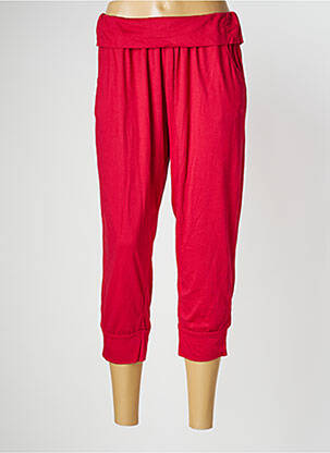 Pantalon trei sferturi roșu NID D'ABEILLE femeie