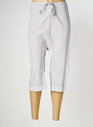 Pantalon trei sferturi gri LES PIPLETT'S femeie