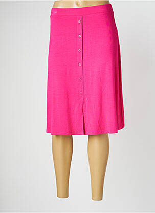 Fustă midi roz SURKANA femeie