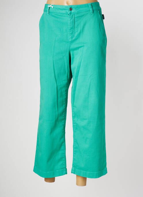 Pantalon larg verde TRANQUILLO femeie