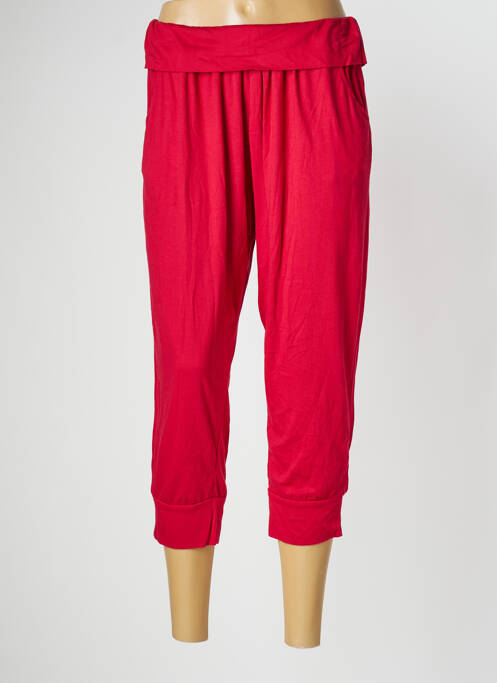 Pantalon trei sferturi roșu NID D'ABEILLE femeie