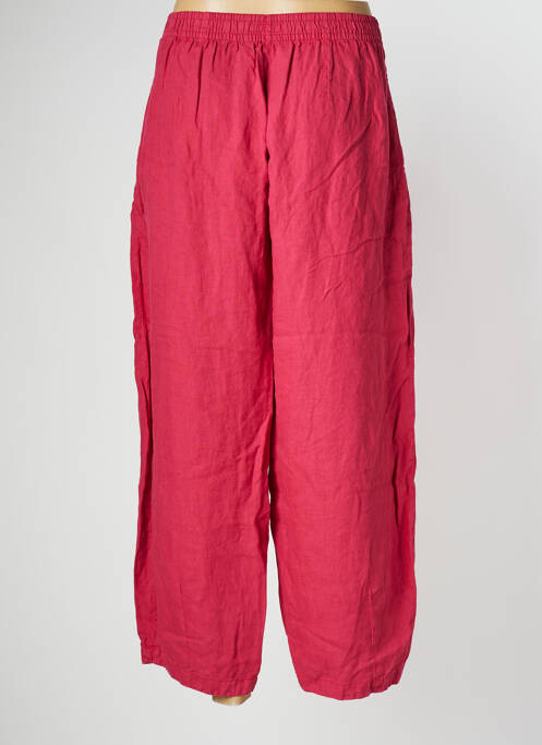 Pantalon trei sferturi roz MES SOEURS ET MOI femeie