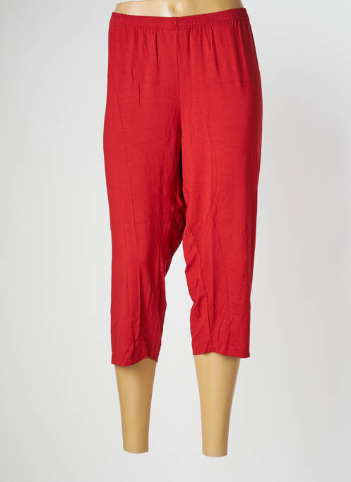 Pantalon trei sferturi roșu EXELLE femeie