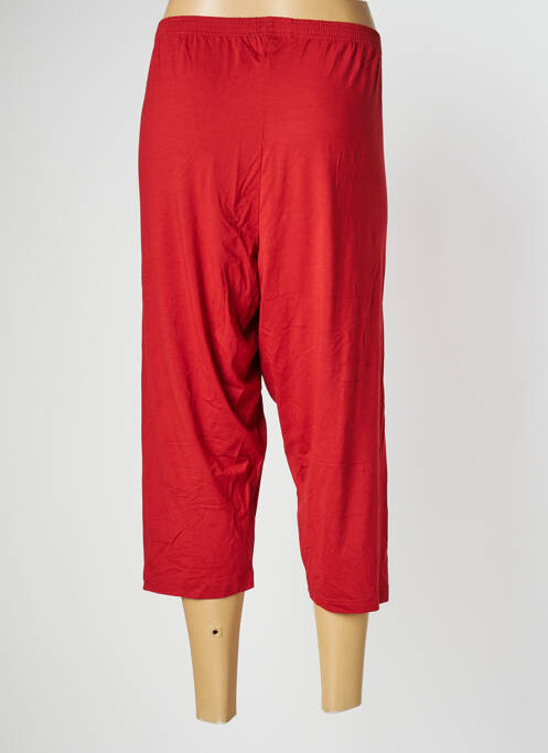 Pantalon trei sferturi roșu EXELLE femeie