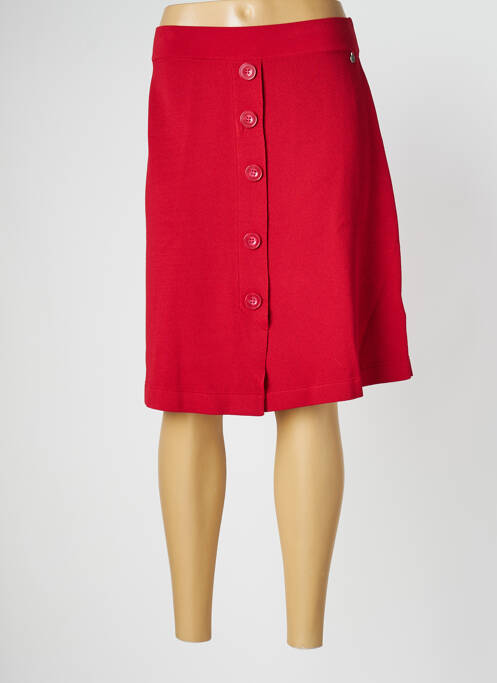 Fustă midi roșu 4 FUNKY FLAVOURS femeie