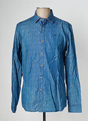 Cămașă cu mâneci lungi albastru FYORD bărbat