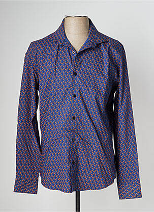 Cămașă cu mâneci lungi albastru FYORD bărbat