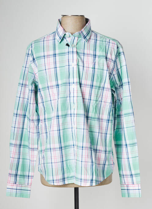 Cămașă cu mâneci lungi verde FYORD bărbat