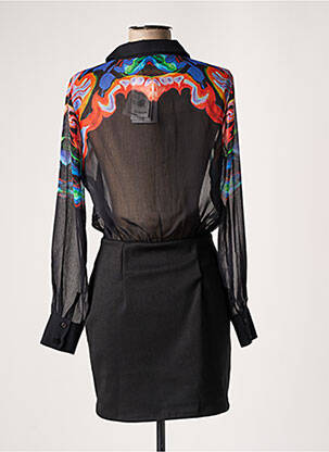 Rochie scurtă negru DESIGUAL femeie